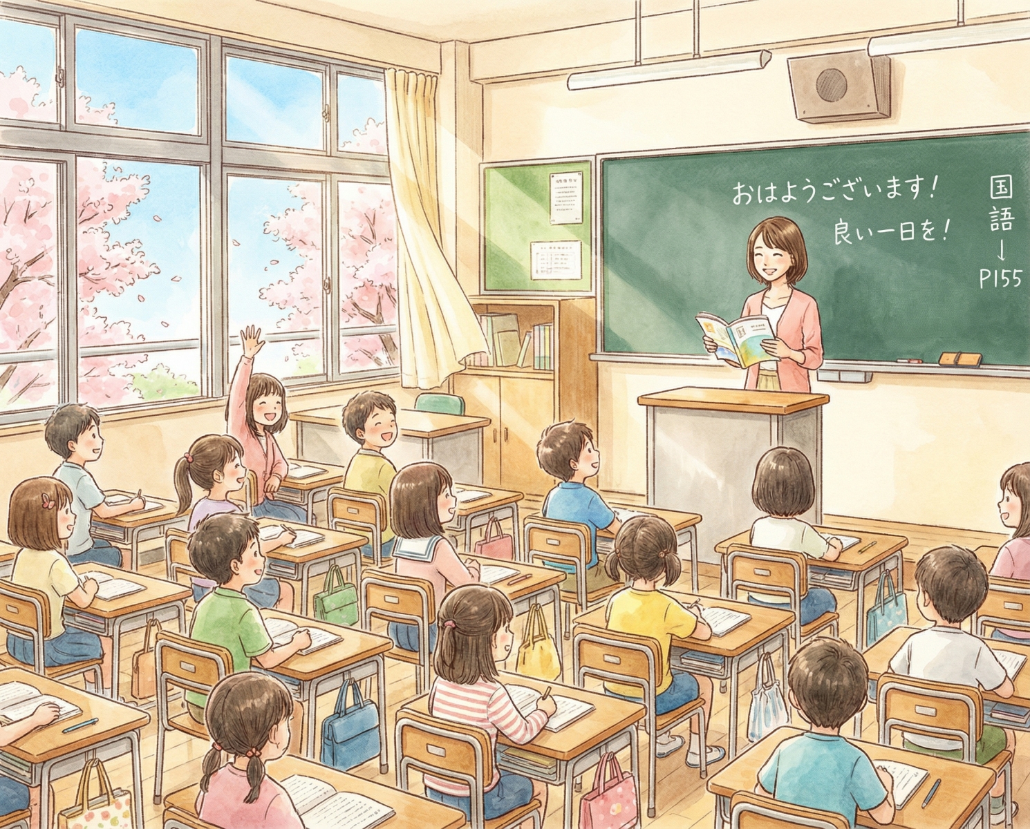 学校の教室-0b