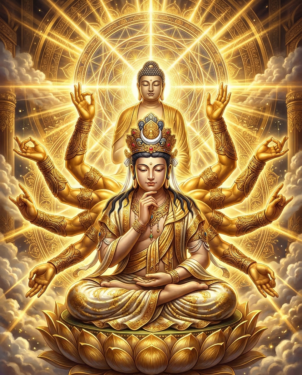 弥勒菩薩釈迦観音阿修羅幻手腕-0b