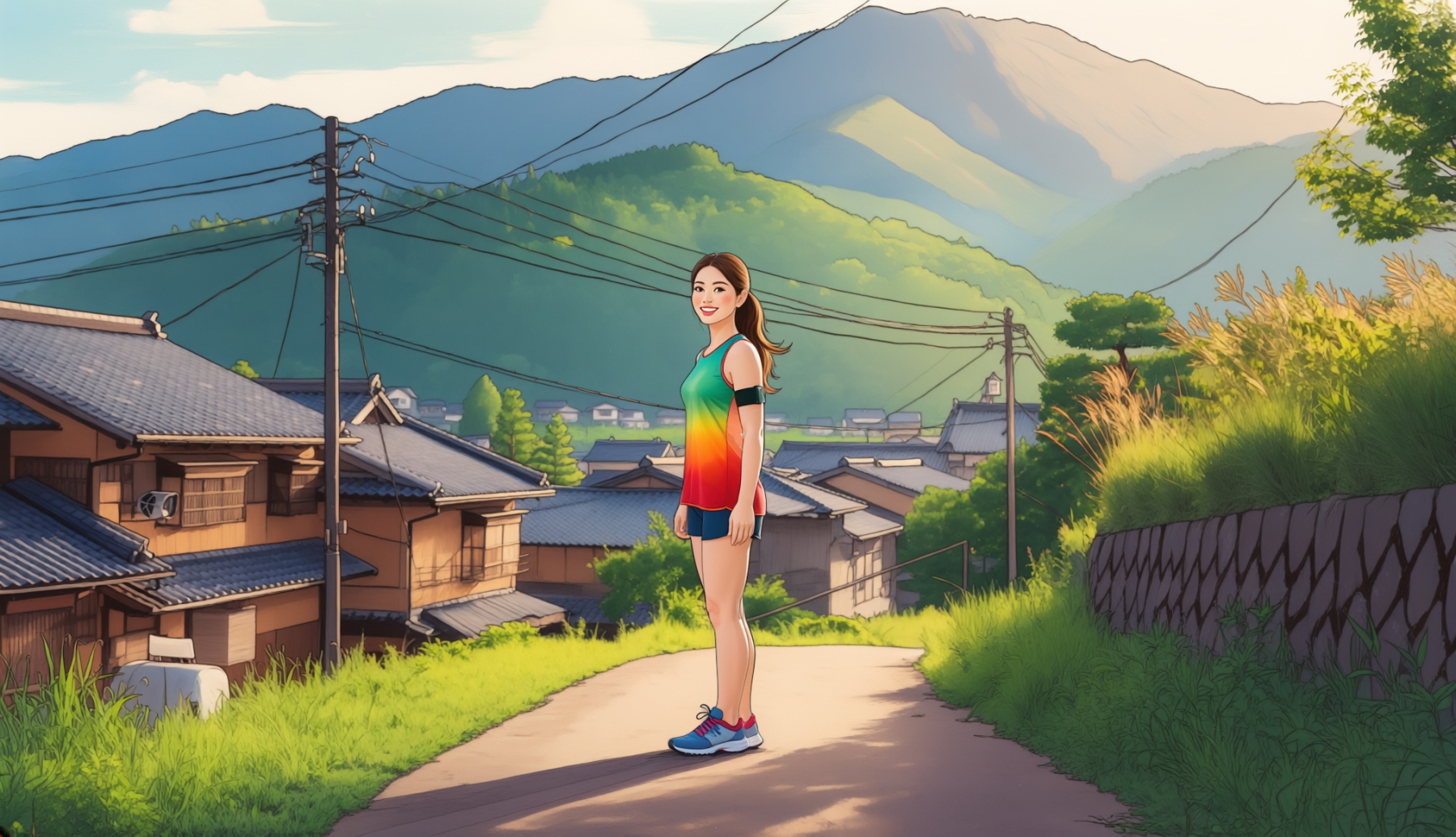 朝の外、ああ、良い日和-0ci