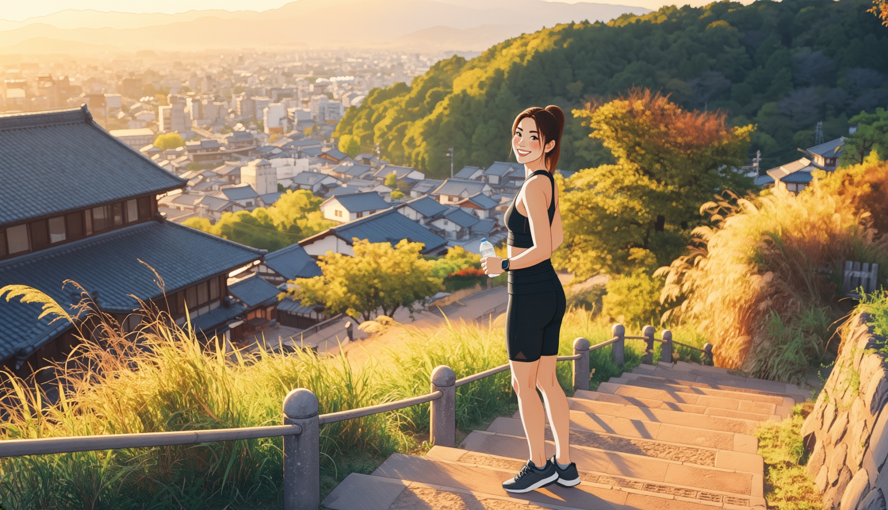 朝の外、ああ、良い日和-0ii