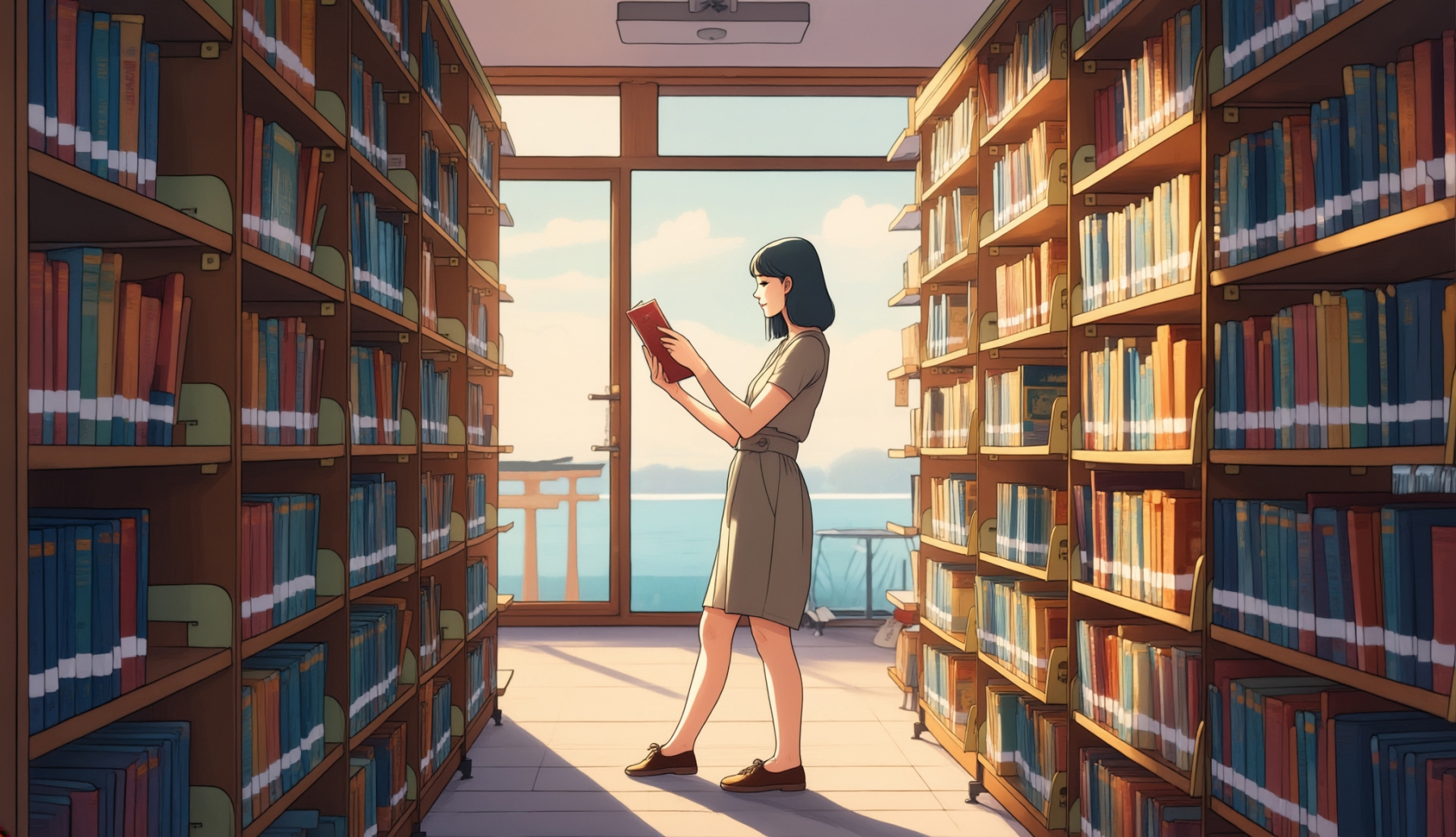 本を読む-0ki
