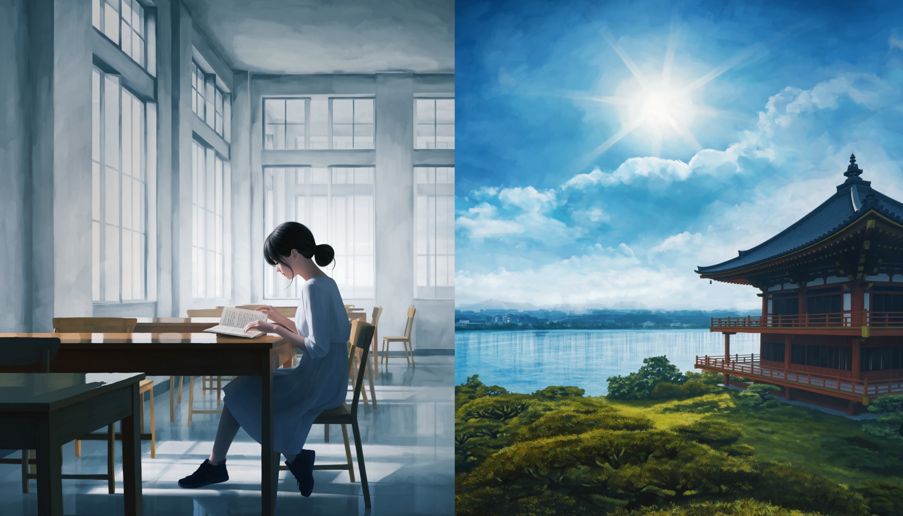 本を読む-0p