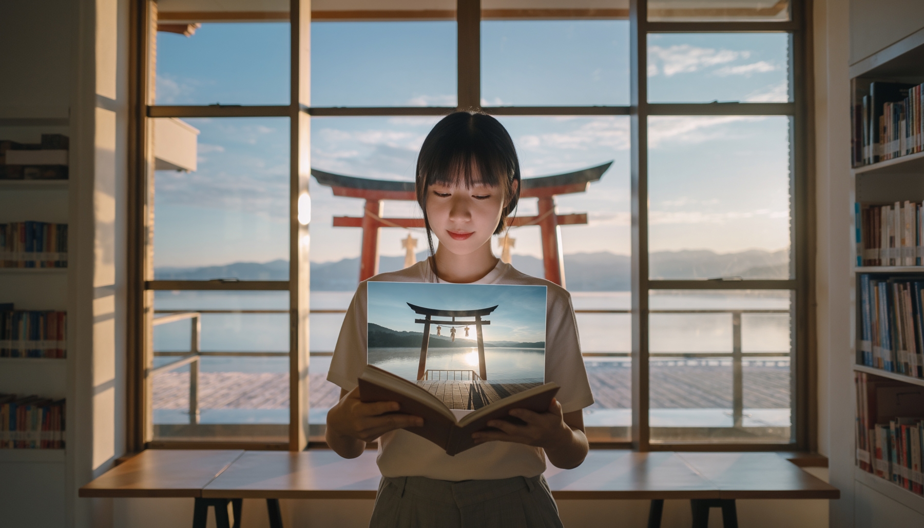 本を読む-0s