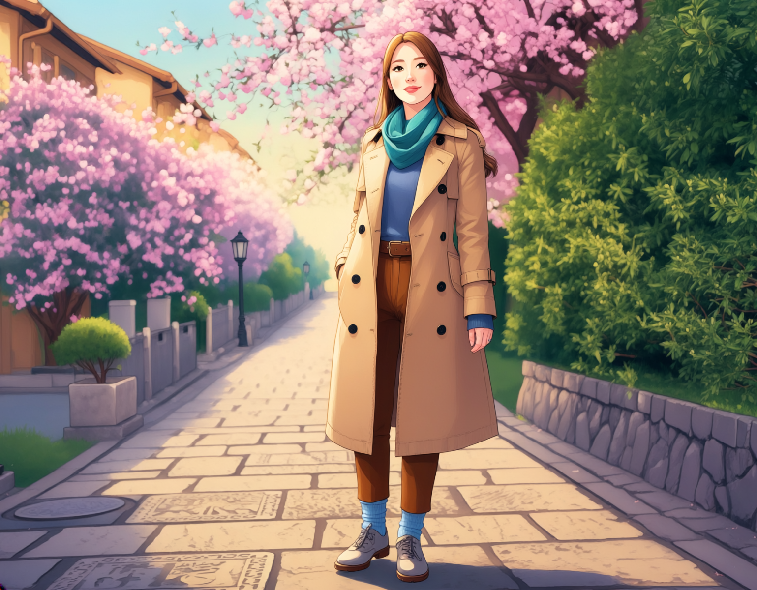 風景と女性0a_7