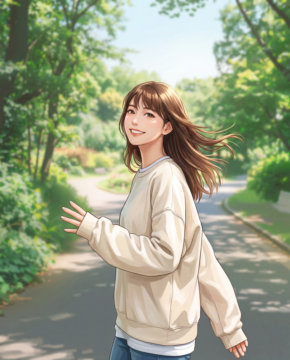 v7_8_晴れた日の公園の女性-0ab5i